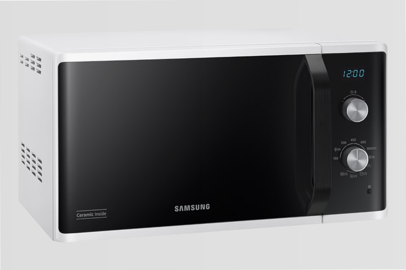 Microonde Samsung Grill Cottura Croccante 23L MG23K3614AW Bianco 23