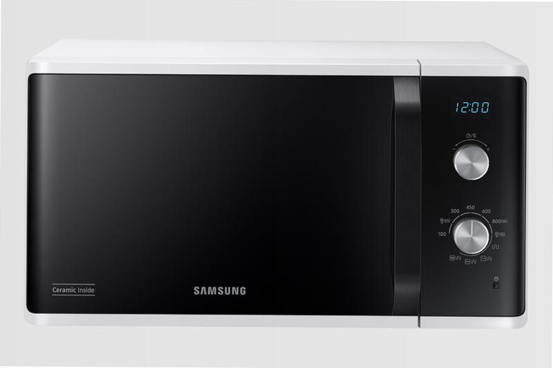 Microonde Samsung Grill Cottura Croccante 23L MG23K3614AW Bianco 23