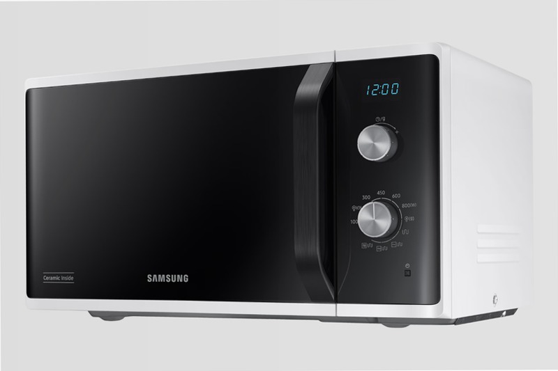 Microonde Samsung Grill Cottura Croccante 23L MG23K3614AW Bianco 23