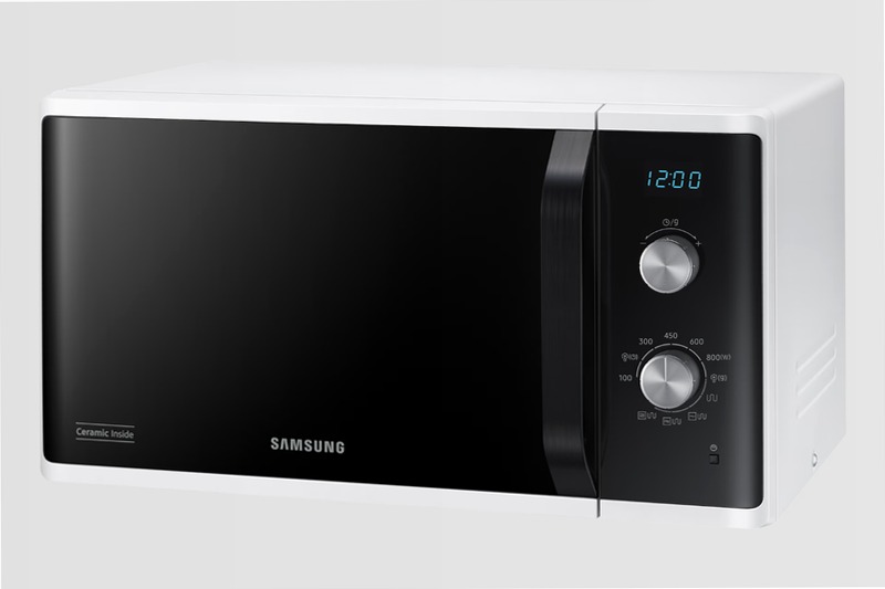 Microonde Samsung Grill Cottura Croccante 23L MG23K3614AW Bianco 23