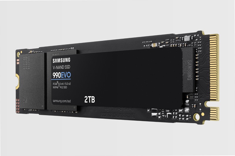 SSD 990 EVO 2TB - Prestazioni eccellenti PCIe 4.0 5000MB/s 5000MB/s