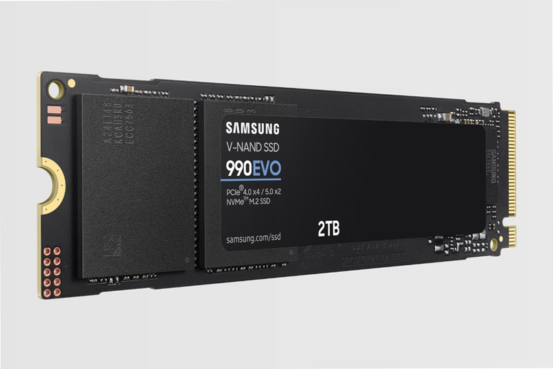 SSD 990 EVO 2TB - Prestazioni eccellenti PCIe 4.0 5000MB/s 5000MB/s