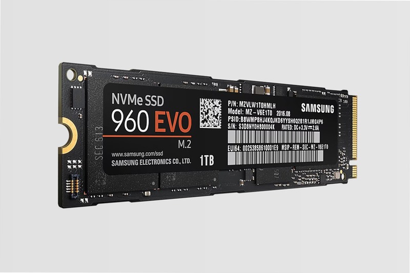 Samsung SSD 960 EVO NVMe M.2 1TB - Prestazioni Elevate PCIe 3.0