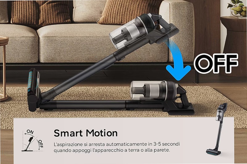 Aspirapolvere senza filo Samsung Jet 95S Complete Extra 280W 120 min 2.49kg con spazzola Slim LED Satin Black | Samsung Italia