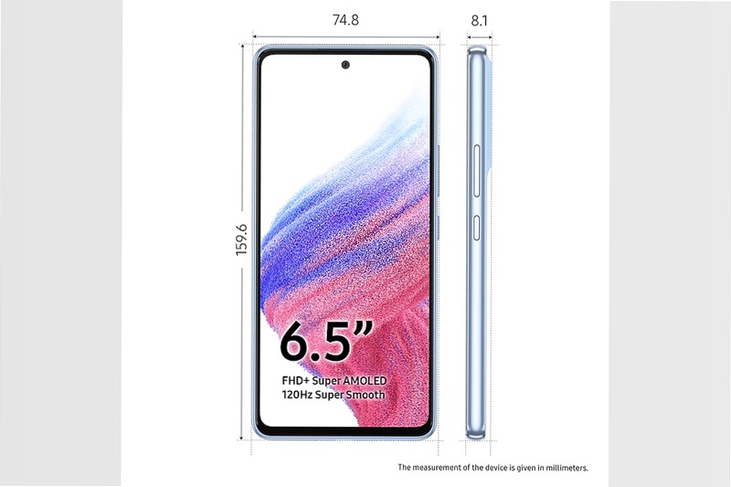 Galaxy A53 5G Blu 6.5" 8GB