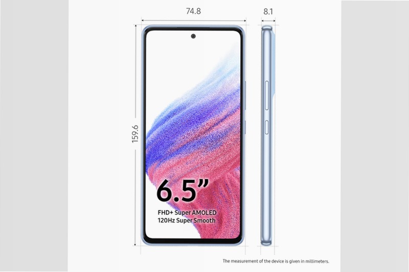 Galaxy A53 5G 8GB 8GB Blu