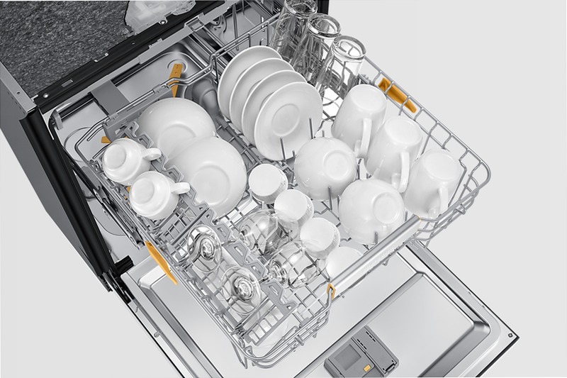 Lavastoviglie da Incasso Samsung Serie 6 JetClean DW60DG770B00 B 14 Bianco