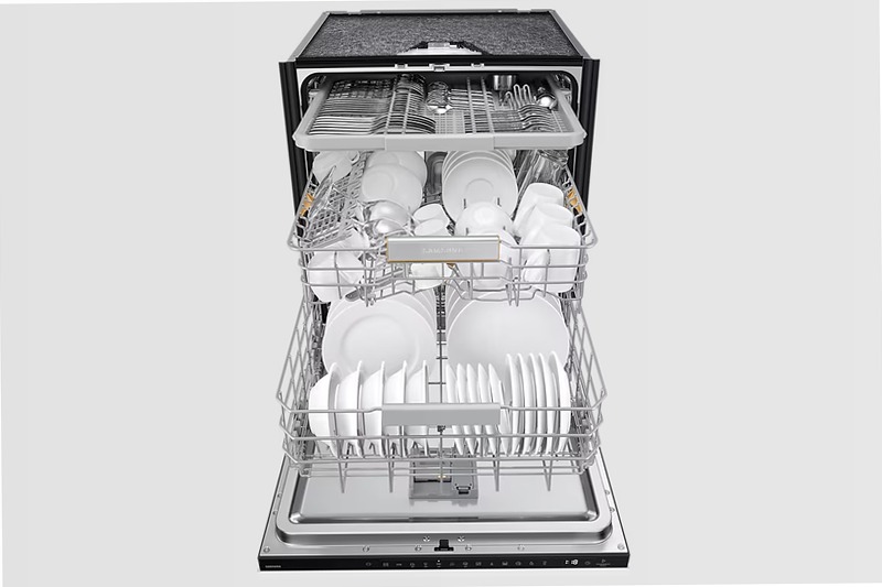 Lavastoviglie da Incasso Samsung Serie 6 JetClean DW60DG770B00 B 14 Bianco