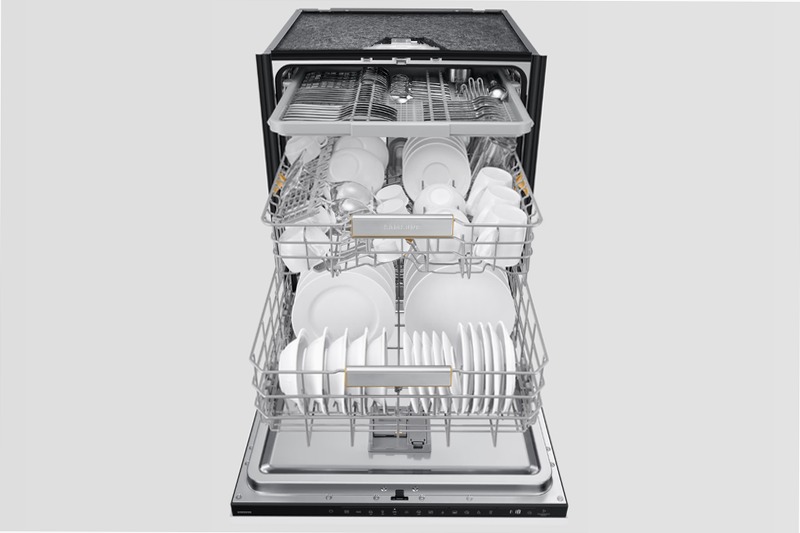 Lavastoviglie Samsung Serie 6 JetClean DW60DG790B00 A 14 Bianco Incasso