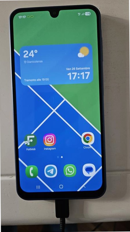 Galaxy A17 5G: Sfida il futuro della comunicazione 4GB Blu