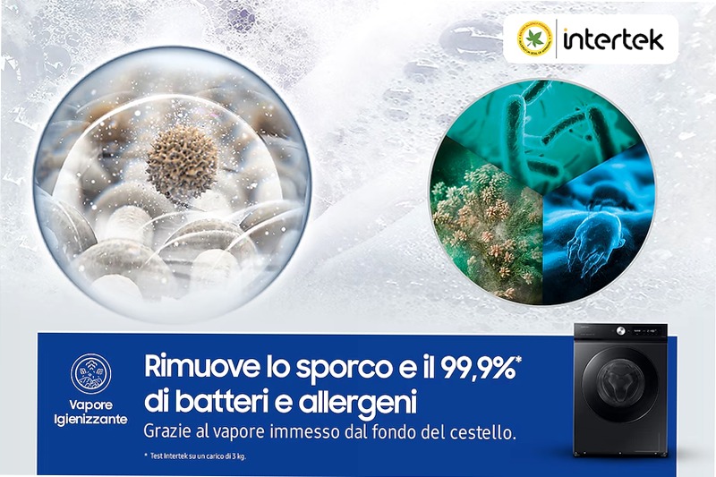 Lavatrice Samsung Bespoke AI™ Ecodosatore 9Kg Nero