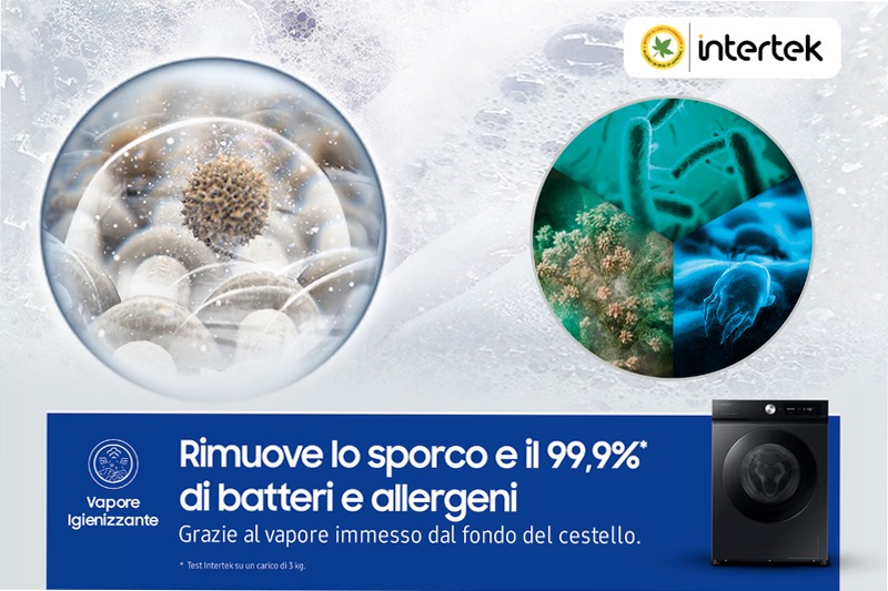 Lavatrice Samsung Bespoke AI™ Ecodosatore 9Kg Nero