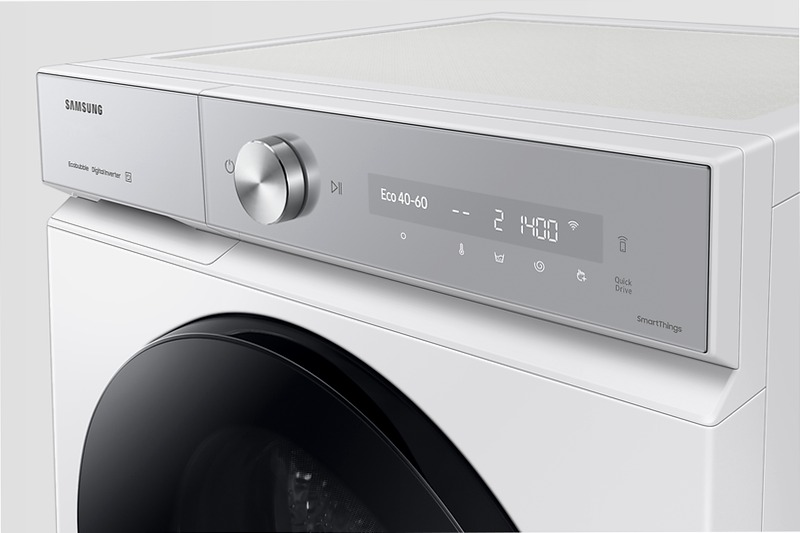 Lavatrice Samsung Bespoke AI™ Quickdrive 9kg WW90DB8U95GHU3 Bianco