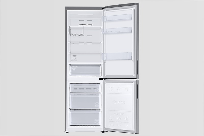 Frigorifero Combinato Samsung EcoFlex 1.85m 344L RB33B612ESA Argento E