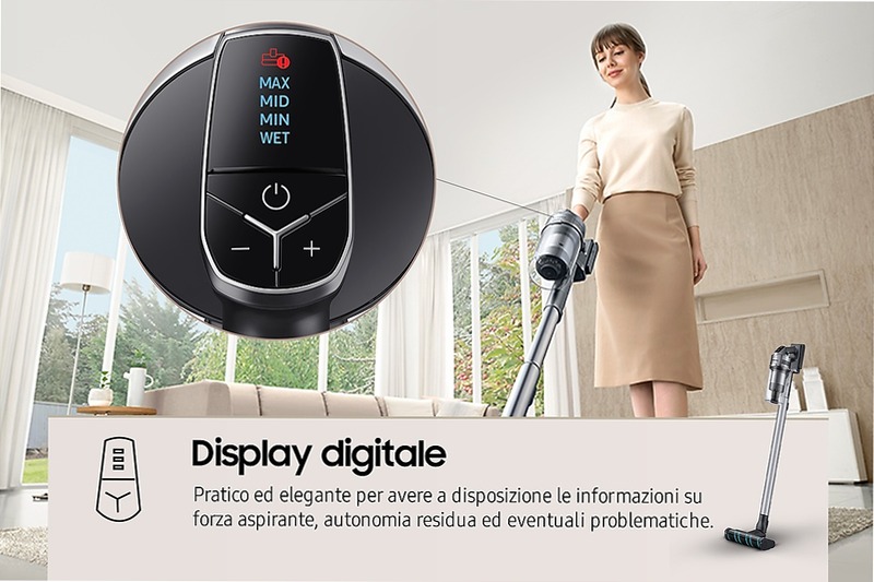 Aspirapolvere senza filo Samsung Jet™ 75E complete 200W VS20B75ACR5