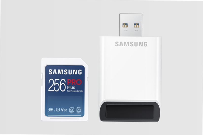 Samsung PRO Plus SD Card - Scheda di memoria 256GB