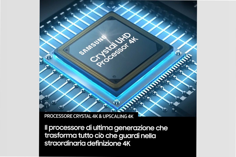 Samsung U8000F 50" Smart TV - Prezzi e Recensioni Nero 4K Crystal UHD