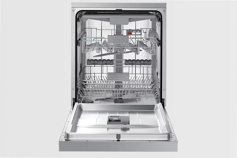 Lavastoviglie a libera installazione Samsung Serie 60 DW60CG550FSR D 14 Acciaio