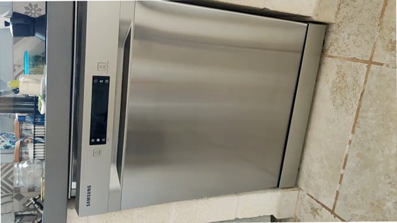 Lavastoviglie a libera installazione Samsung Serie 60 DW60CG550FSR D 14 Acciaio