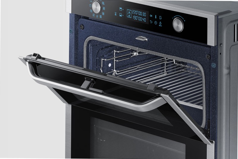 Forno Multifunzione Dual Cook Flex™ NV75N7677RS | Samsung IT 75 A Nero