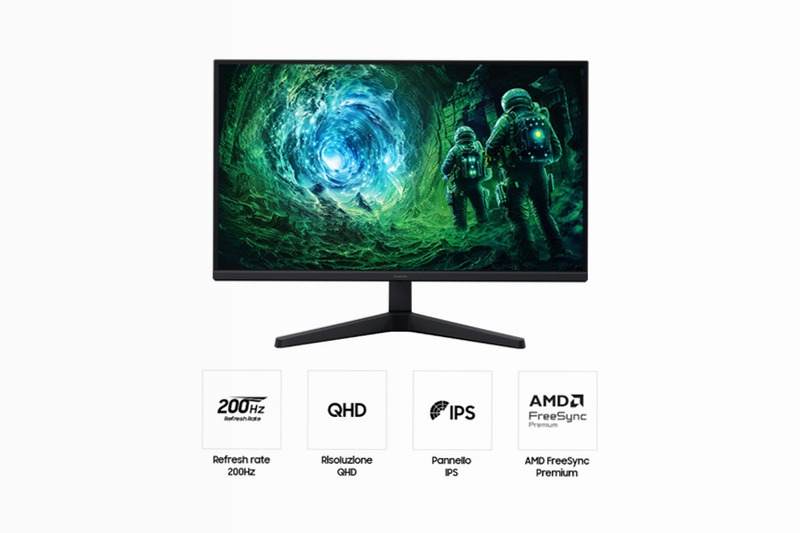 27 inch QHD 200Hz Odyssey G5 Gaming Monitor | Samsung 27" Nero IPS