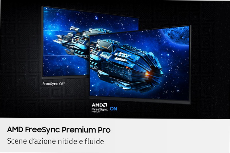 27 inch QHD 200Hz Odyssey G5 Gaming Monitor | Samsung 27" Nero IPS