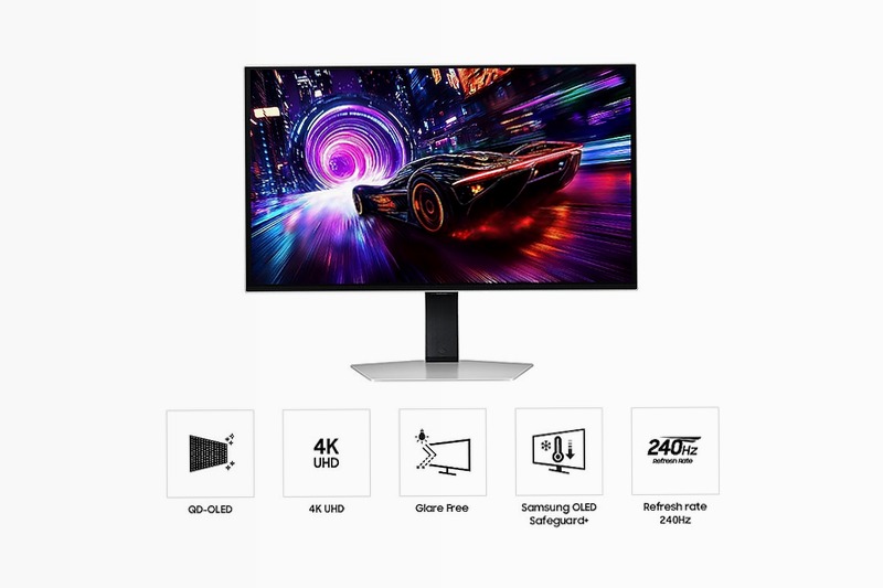 Monitor Gaming Odyssey OLED G8 - G81SF da 27" UHD Flat