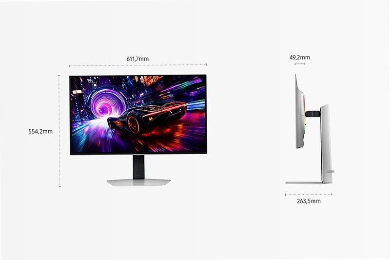 Monitor Gaming Odyssey OLED G8 - G81SF da 27" UHD Flat
