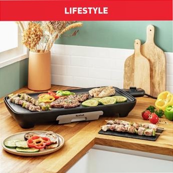 TEFAL Malaga CB503813 - Griglia per Famiglia
