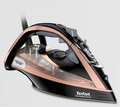 Ferro da stiro Pure Steam Iron FV9867E0 Tefal 350lt 2690w professionale