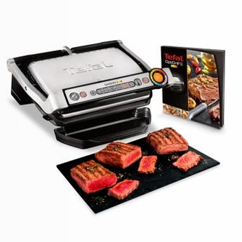 TEFAL Optigrill+ GC712D12 - Grigliatrice Perfetta per Cibo Sano
