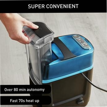 Cubo TEFAL UT2020 - Purificatore a Vapore Ad Alta Pressione Nero 2170w