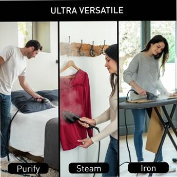 Cubo TEFAL UT2020 - Purificatore a Vapore Ad Alta Pressione Nero 2170w