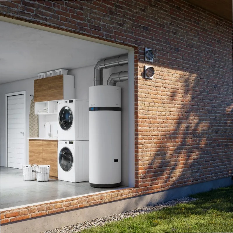 Rinnova il tuo sistema di produzione di acqua calda sanitaria con Daikin Altherma M HW A Riscaldamento