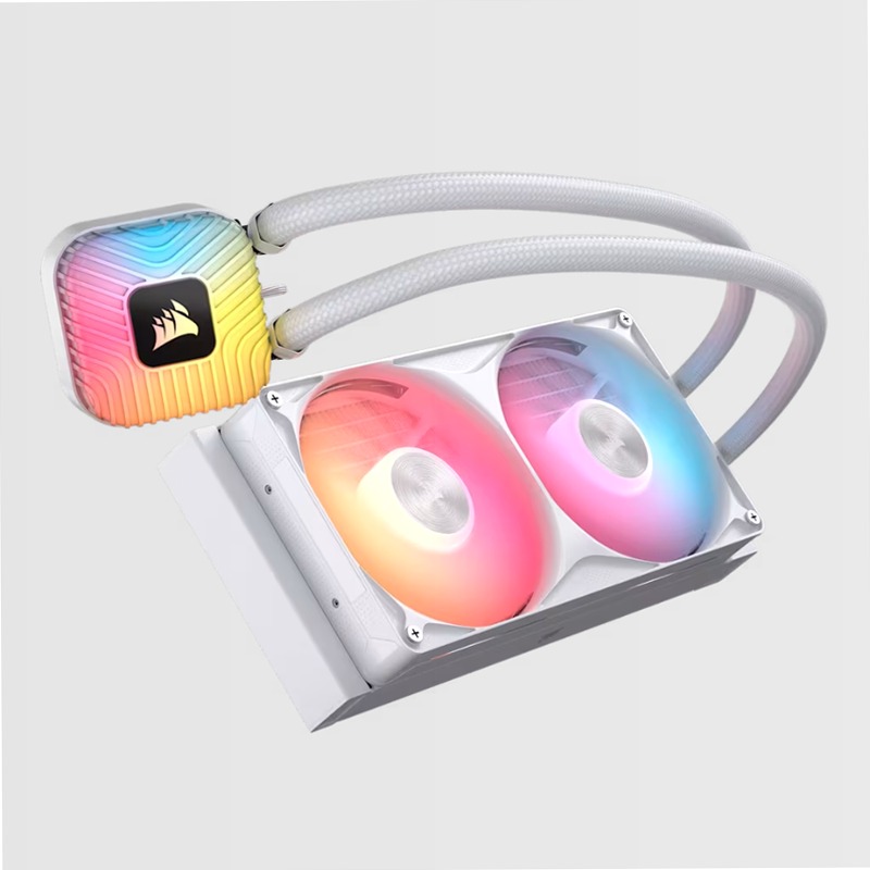 Dissipatore a liquido per CPU NAUTILUS II 240 RS ARGB - Bianco