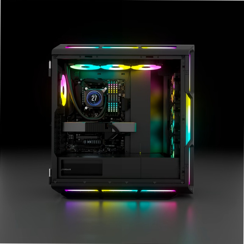 Case PC ATX mid-tower iCUE 5000T RGB nero