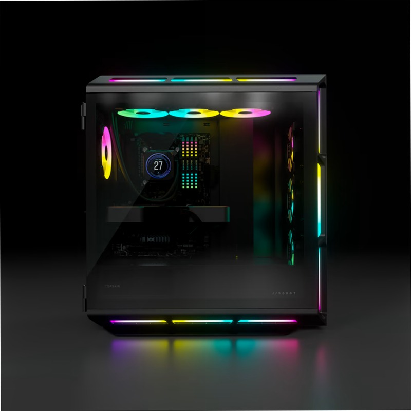 Case PC ATX mid-tower iCUE 5000T RGB nero