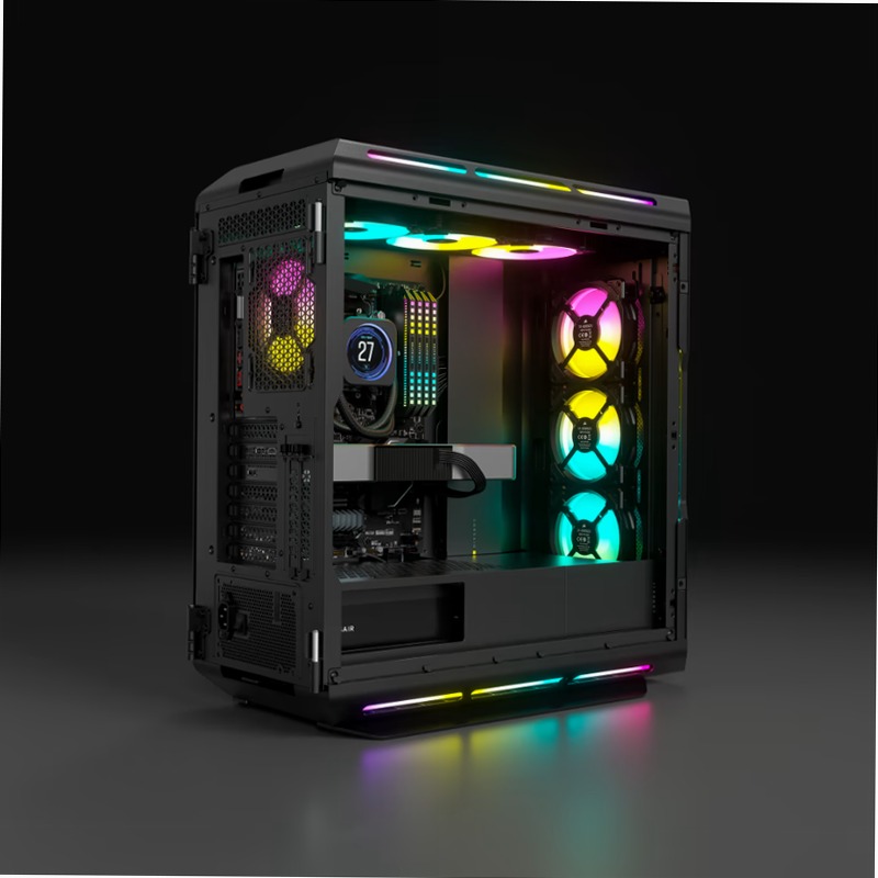 Case PC ATX mid-tower iCUE 5000T RGB nero