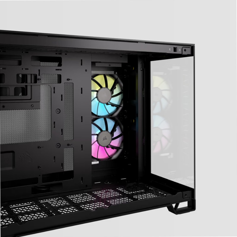 Case PC Micro-ATX iCUE LINK 2500X RGB - Nero
