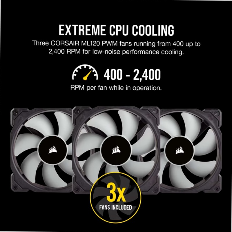 Sistema di raffreddamento a liquido iCUE H150i RGB PRO XT 360mm 3