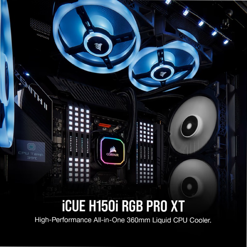 Sistema di raffreddamento a liquido iCUE H150i RGB PRO XT 360mm 3