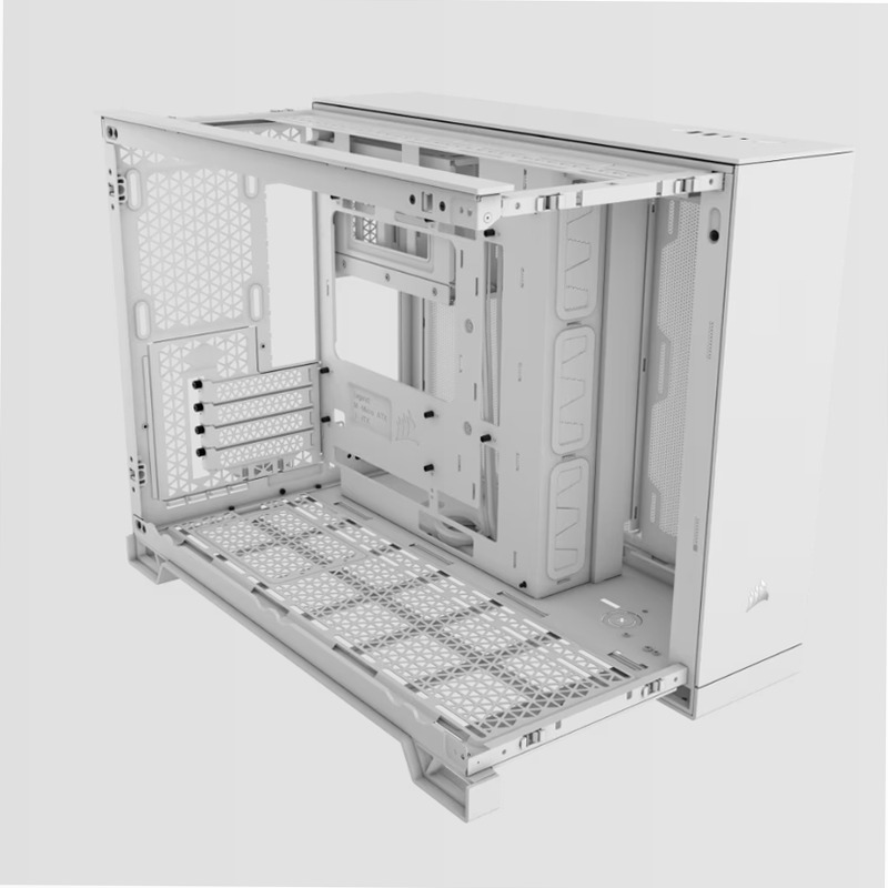 Case PC Mid-Tower a Doppia Camera 2500D AIRFLOW - Bianco
