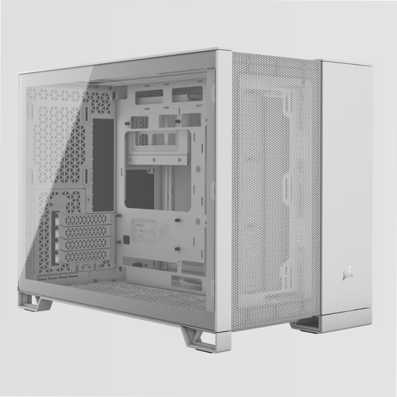 Case PC Mid-Tower a Doppia Camera 2500D AIRFLOW - Bianco