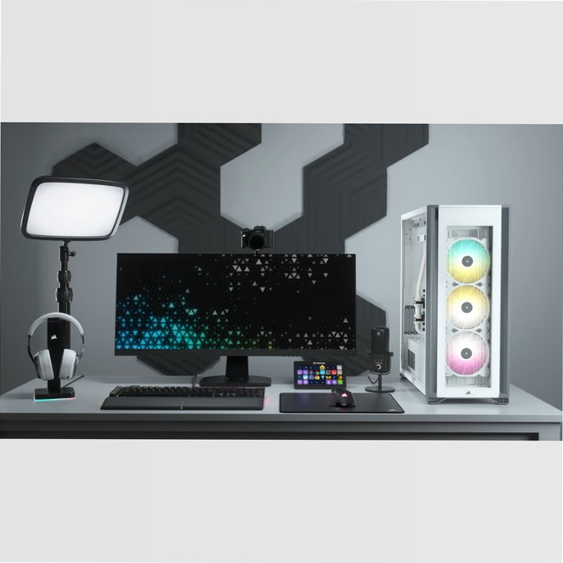 Case PC ATX Full-Tower iCUE 7000X RGB - Bianco