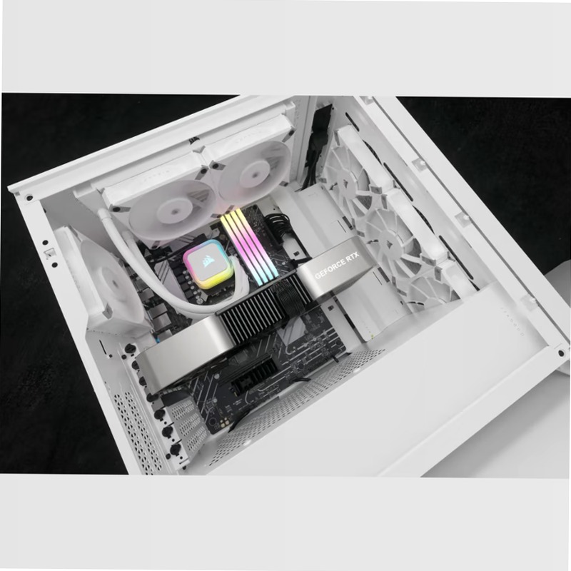 Dissipatore a liquido iCUE H100i RGB ELITE - Bianco
