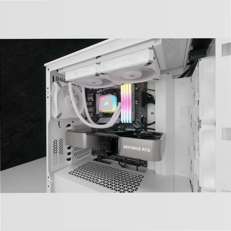 Dissipatore a liquido iCUE H100i RGB ELITE - Bianco