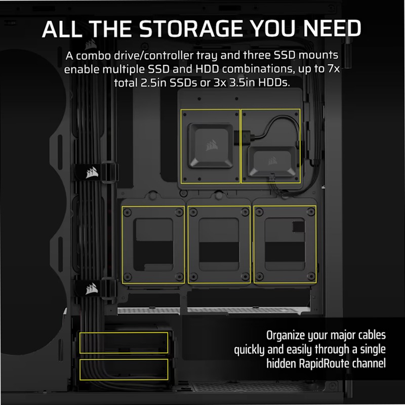 Case PC Mid-Tower iCUE LINK 5000T LX RGB 3