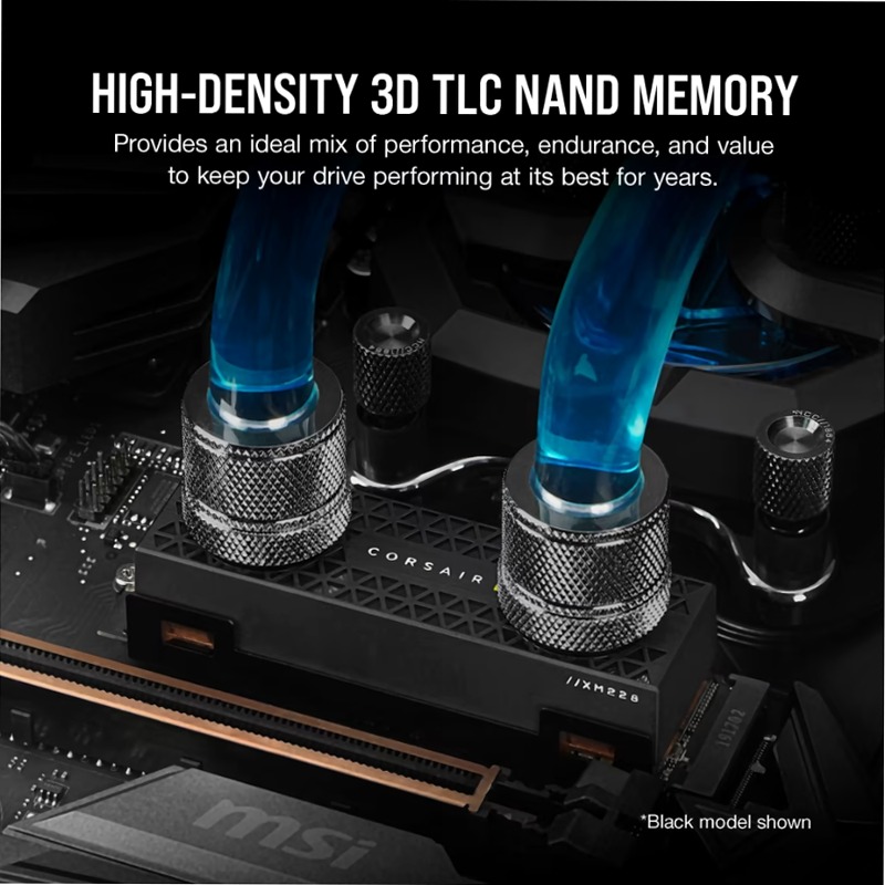 SSD MP600 PRO XT Hydro X Edition M.2 NVMe PCIe Gen4 x4 da 2 TB – Bianco