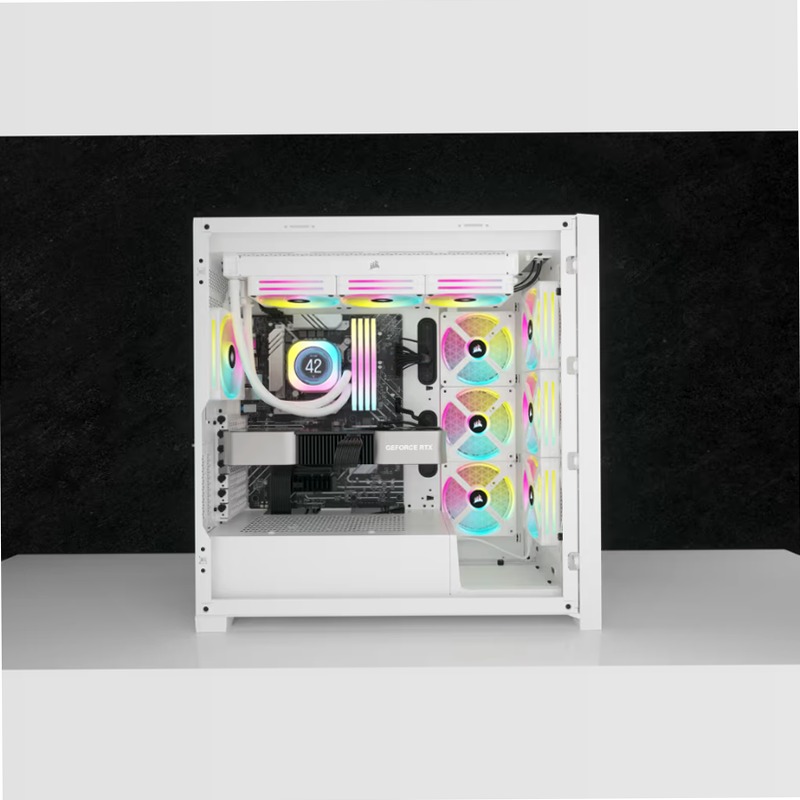 Dissipatore a Liquido iCUE H150i LCD - Bianco