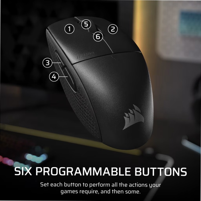 Mouse gaming M55 WIRELESS